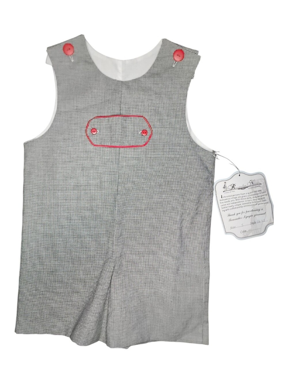 NWT Remember Nguyen Shortall, Boys 5